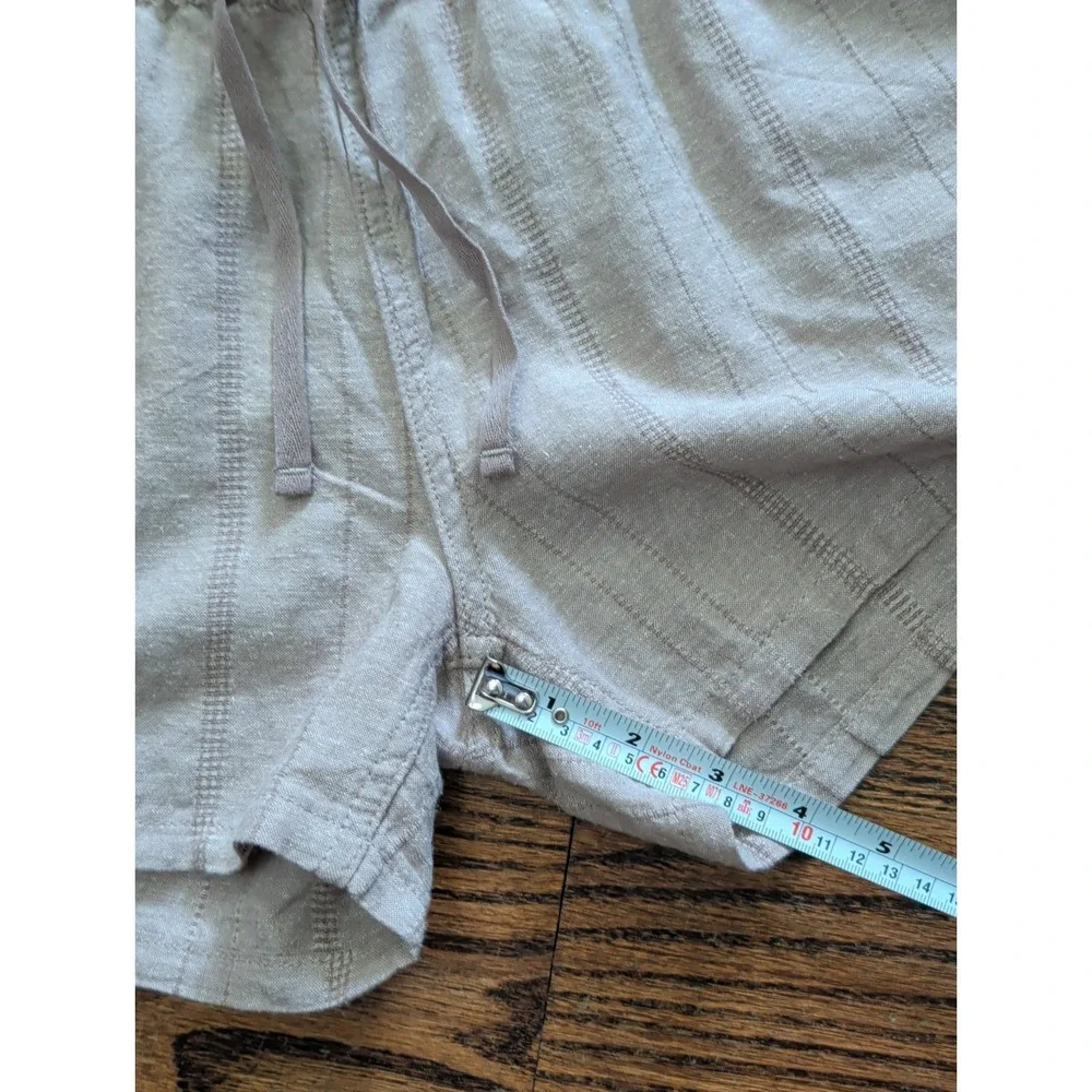 NWT Patagonia Island Hemp Baggies Shorts Sz S Taupe 3" Organic Cotton Textured - Picture 5 of 9